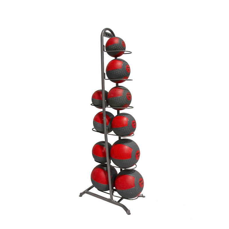 TKO Medicine Ball Display Rack, holds 10 balls 509MB10