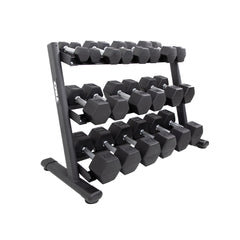 TKO 3-Tier Rail DB Rack, Black 6230-B