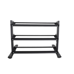 TKO 3-Tier Rail DB Rack, Black 6230-B