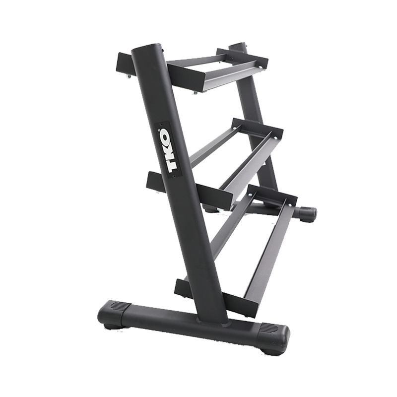 TKO 3-Tier Rail DB Rack, Black 6230-B