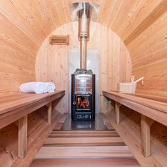 Dundalk LeisureCraft CT Harmony Barrel Sauna CTC22W