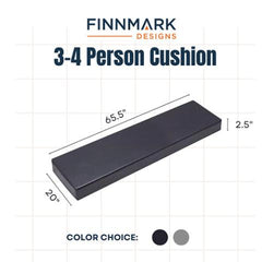 Finnmark Sauna Cushion, 3-4 Person, Marine Grade Vinyl