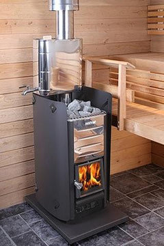 Harvia PRO 20 PRO Series 24kW Sauna Wood Burning Stove WK200