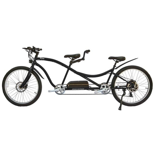 Micargi ALOHA 26' electric Tandem Men's 7-SP 500W 48V EB-ALOHA-BK